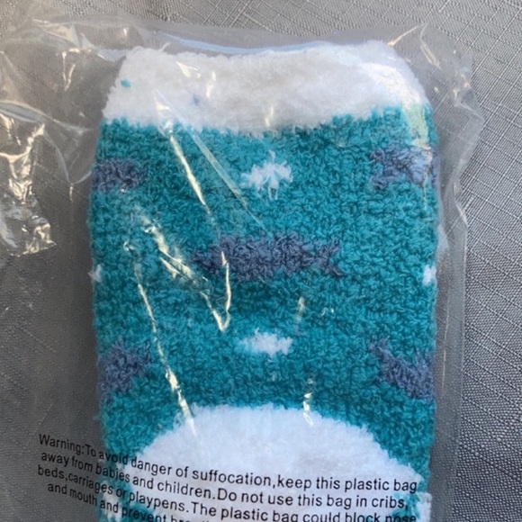 Cozy animal CAT sock crew length with feather mice Cat Toys - Picture 12 of 16